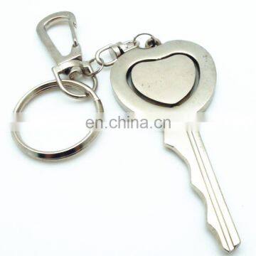 Promotion Gift STAR HEART Gold Cut Metal KEY CHAIN Key Ring photo-4
