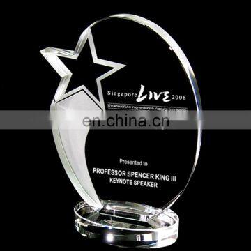 Souvenir , crystal award ,acrylic metal trophy