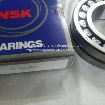 100% original Japan NSK 22222 spherical roller bearing with high quality