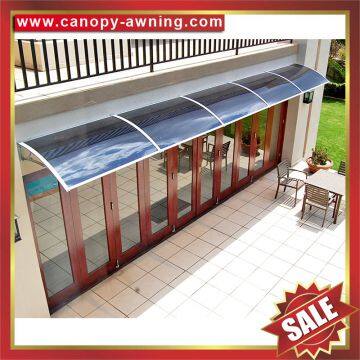 house door window cast aluminium aluminum diy pc polycarbonate awning canopy shelter canopies awnings cover shield for sale