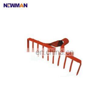 Custom Logo Hand Harrow Rake, 10 Teeth Rake Heads