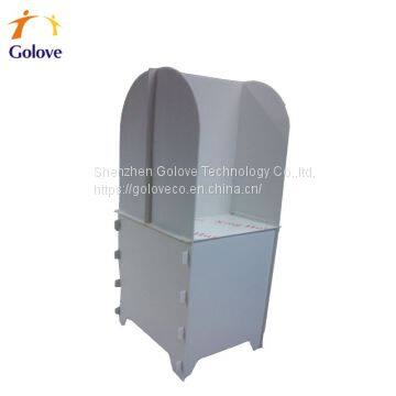 Corrugated Cardboard Polling Booth for 2019 Election photo-5