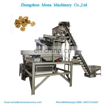 Walnut cracking processing line | walnut nuts shelling machine In United States