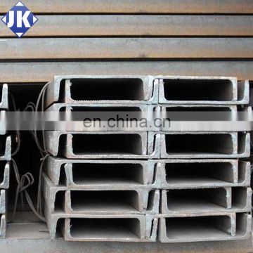 prime quality u channel, steel channel sizes with Q235, SS400, A36 mild channel steel price per kg