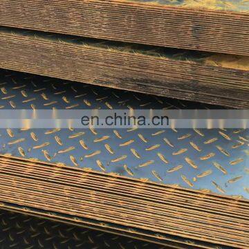 Hot dipped carbon steel checkered plate for deck board container plate corrugated steel