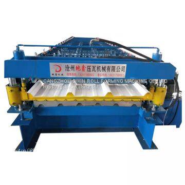 Two Profiles Double Deck Cold Roll Forming Machine