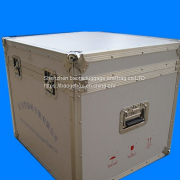 Turntable Road Case Plain / Strip Surface With Pu Foam Material