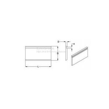 Planer knife used in wood industry