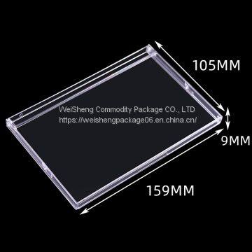 Wholesale Weisheng 4x6 Inch Office Calendar Holders Desktop Stand Plastic Box Calendar Keeper Display Calendar Case photo-2