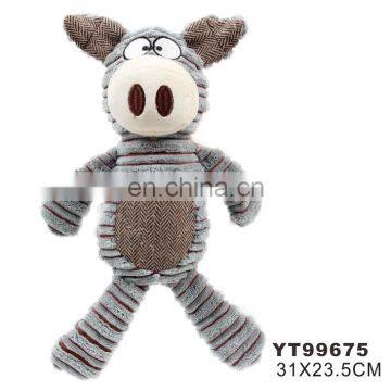 Indestructible Durable Plush Pet Dog Chew Toy Set photo-3