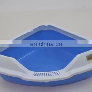 Large Size Semi-closed Cat Litter Tray Box Anti-splash Cat Bed Pan Cat Sand Basin Give Poop Scoop As a Gift