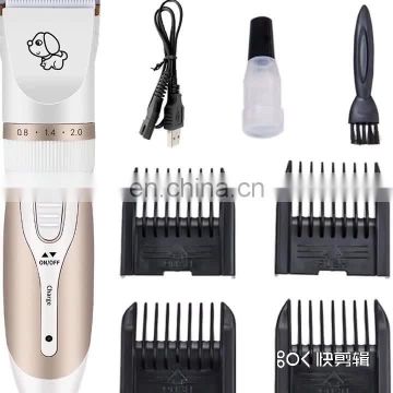 Pets Fur Electric Shaver Cat Dog Washable Hair Shaving Machine  Low Noise Detachable Pet Cleaning Supplies