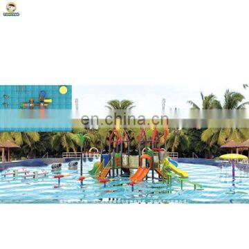 Tongyao New Water Park for Sale, Plastic Slide With Water Park