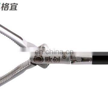 Laparoscopic V-shaped Grasping Forceps With Handle Surgical Instrument photo-3