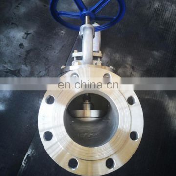 GOST dn100 stainless steel manual Pn16 gate valve