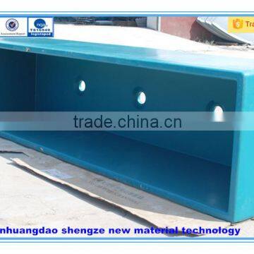 FRP fish farm tank, gel coating surface treatment, fish farming application tank