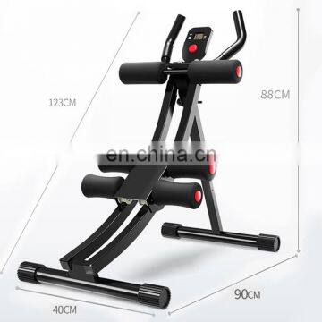 Fitness Equipment Beautiful Waist Machine Exercise Muscle Training Device Folding Roller Coaster Vertical Abdominal Machine photo-4