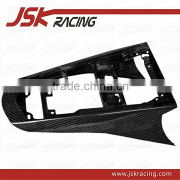 DRY CARBON FIBER CENTER CONSOLE KITS REPLACEMENT FOR LAMBO AVENTADOR LP700-4