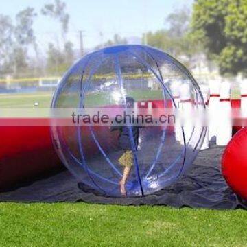 bowling ball playing inflatable bubble ball for sale