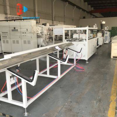 16~40mm PVC Pipe Making Machine Two Double Cavity PVC PE Conduit Pipe Extruder Production Line photo-2