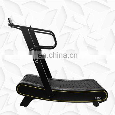 Self Generator semi-Commercial Fitness equipment Running Machine gym self-power Curved manual treadmill running machine