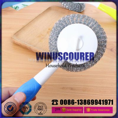 Kitchen cleaning brush stainless steel cleaning brush