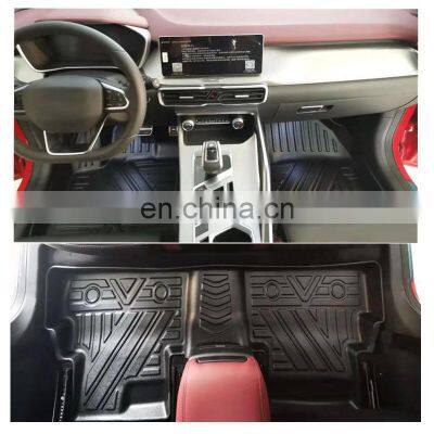 Easy Cleaning 3D TPE Car Floor Mat Deep Dish matting for Toyota AMAZE RL