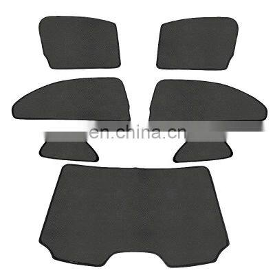 Factory Magnetic Sunshade Luxury Car Side Window Shade Durable Car Curtains Custom Fit Car Foldable Window 5pcs/set