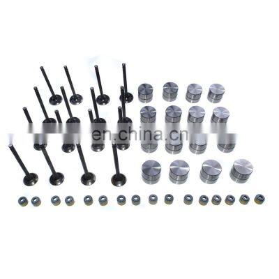 Free Shipping!Intake Exhaust Valves & Valve Stem Seals & Hydraulic Lifters Kit For Hyundai Kia