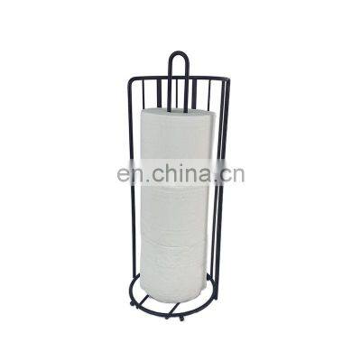 Bathroom Accessories Storage Holders Black Tissue Stand Kitchen Paper Tower Roll Paper Holders