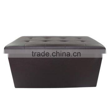 Deluxe Collapsable Foldable Storage Stool Box