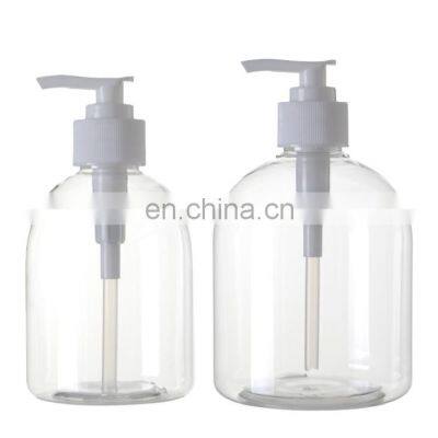 250ML Hand Sanitizer bottle  Empty Clear Plastic Pet 500ml Pump Bottle