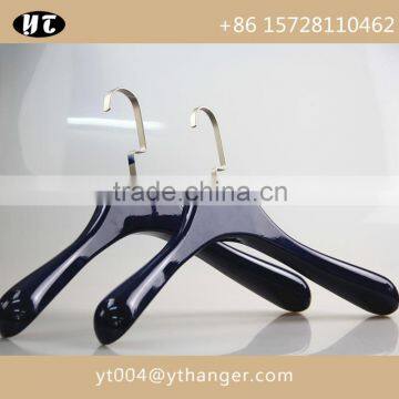 High Gloss Brown Wooden Hanger and Pants Hanger With Custom Size and Logo photo-5