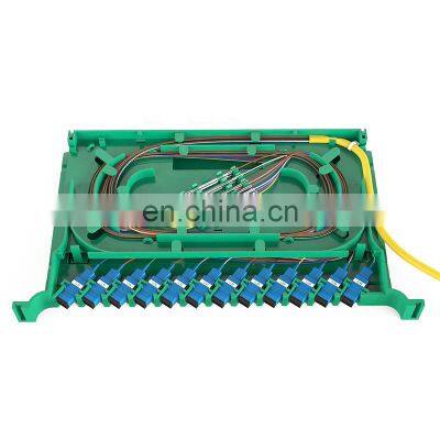 12 24 48 72 96 Cores 19 Inch 1U 2U 3U 4U 6U Metal Indoor Outdoor FTTH Systems Fiber Optical Distribution Frame ODF Unit Box photo-3