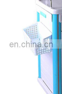 High Quality ABS and 304 Steel Material IV Trolley With Two Dirt Buckets for Patient First Aid photo-5