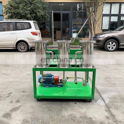 Portable Manual Hydraulic Oil Filtration/ Recycling/ Purifier Machine photo-3