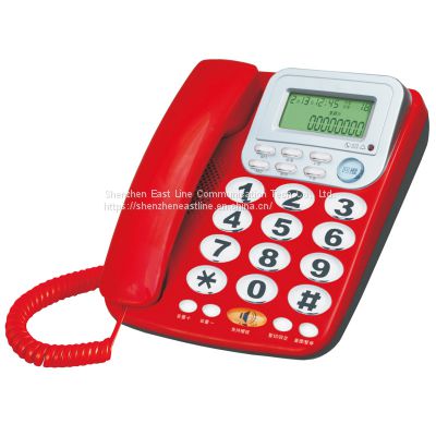 Corded Landline phone Analog caller ID phone