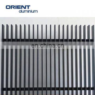 Newest design diy fence gates aluminium metal slat manufacturer