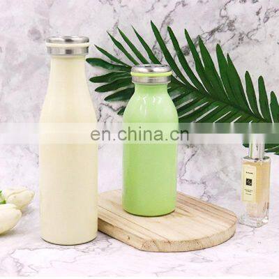 New Arrival 350ml 500ml Stainless Steel Baby Milk Bottle photo-2