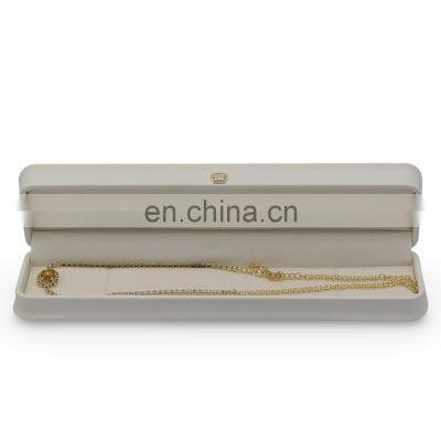 Good price good design jewelry packaging box portable travel box custom logo long chain box