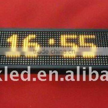 Double color led moving electronic message board