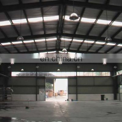 Windproof Customized Dimensions Prefab Storage Building Skylight Roof Steel Structure Buildings