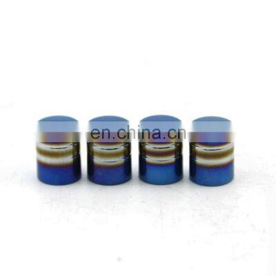 AOSU 4Pcs/Set Aluminum Alloy Vehicle Truck Motorcycle Bicycle Car Tire Valve Stem Caps