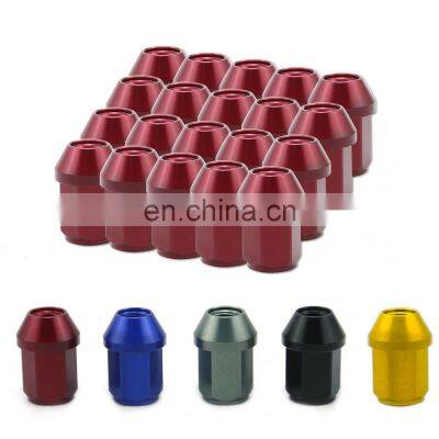 AOSU 460 Colorful High Quality 12mm 1.50 Car Lock 7075 Aluminum Wheel Lug Nuts Cover photo-2
