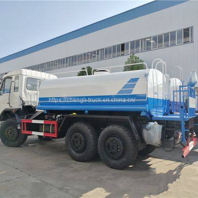 6x6 Right Hand Drive Large Water Tank Sprinkler Truck 18m3 18000 Liters to Zimbabwe photo-3