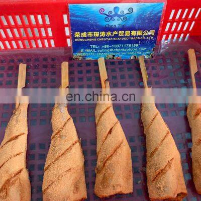 Hot Sale Single Frozen Pollack Fish Skewer Tail on photo-5