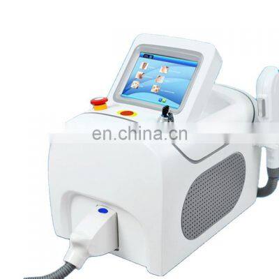 Quick effective Portable OPT Elight SHR IPL permanent hair removal machine for skin rejuvenation
