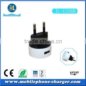 Round Wall Charger With EU US Plug Superior Rapid Usb Travel Charger photo-2