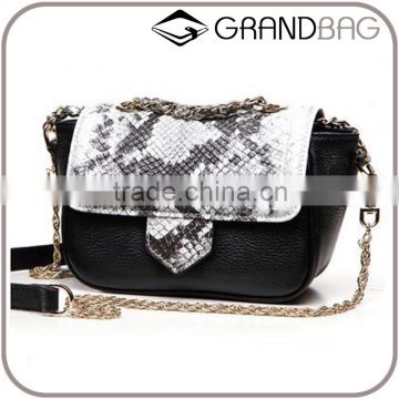 wholesale patched genuine leather shoulder bag satchels bag handbag for ladies