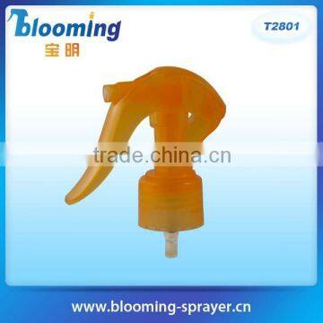 Hot sale China-made pp colourful mini mist trigger sprayer